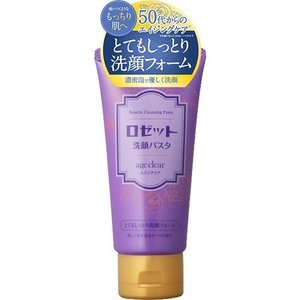 【5個セット】 ロゼット 洗顔パスタ エイジクリア とてもしっとり洗顔フォーム 120g×5個セット 【正規品】