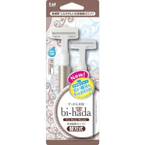 【5個セット】 貝印 bi−hada ompa(ビハダオンパ) Tホルダー+替刃 替刃2個付×5個セット 【正規品】【k】【ご注文後発送までに1週間前後頂戴する場合がございます】 【5個セット】 貝印 bi−hada ompa(ビハダオンパ) Tホルダー+替刃 替刃2個付×5個セット 【正規品】【k】【ご注文後発送までに1週間前後頂戴する場合がございます】