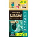 【12個セット】 きき湯 ファインヒート リセットナイト リラックス樹木＆ハーブの香り つめかえ用 500g ×12個セット　1ケース分 【正規品】【dcs】