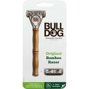 【3個セット】 BULLDOG 5枚刃 オリジナルバンブーホルダー 水に強い竹製ハンドル 1個 ×3個セット 【正規品】【k】【mor】【ご注文後発送までに1週間前後頂戴する場合がございます】　ブルドック