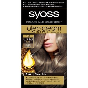 サイオス オレオクリームヘアカラー 1A クリアアッシュ 商品説明 『サイオス オレオクリームヘアカラー 1A クリアアッシュ』 ◆贅沢な色ツヤ、手触りもプレミアム。 ◆サロン帰りのような、グロッシーに輝く美しい髪色へ。 ◆オイル配合のサロ...