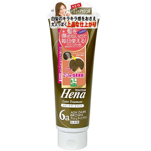 【48個セット】【1ケース分】 テンスター カラートリートメント アッシュダークブラウン 250g×48個セット　1ケース分 【正規品】【dcs】【mor】【ご注文後発送までに2週間前後頂戴する場合がございます】