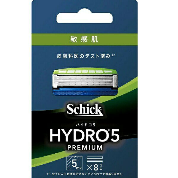 【3個セット】シック ハイドロ5 プレミアム 敏感肌 替刃(8コ入)×3個セット 【正規品】【k】【mor】【ご注文後発送までに2週間前後頂戴する場合がございます】