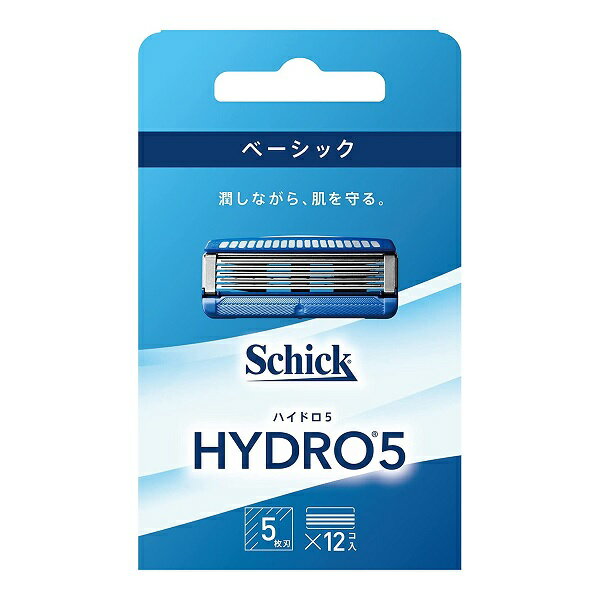 シック ハイドロ5 ベーシック替刃 12コ入【正規品】【k】【ご注文後発送までに1週間前後頂戴する場合がございます】