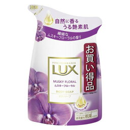 【12個セット】 LUX ボディソープ ムスキーフローラル つめかえ用300g×12個セット　1ケース分 【正規品】【dcs】