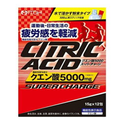 【10個セット】クエン酸5000スーパーチャージ(12包入)×10個セット 【正規品】 ※軽減税率対象品