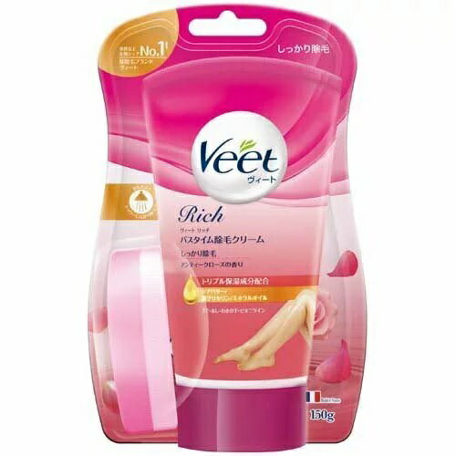 【5個セット】ヴィート リッチ Veet Rich バスタイム除毛クリーム しっかり除毛(150g)×5個セット 【正規品】【k】【ご注文後発送までに1週間以上頂戴する場合がございます】