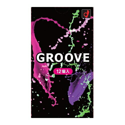 【144個セット】【1ケース分】オカモト GROOVE 12個入（コンドーム）×144個セット 　1ケース分　【正規品】