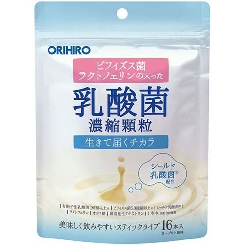 【3個セット】 オリヒロ　乳酸菌濃縮顆粒（ラクトフェリン配合） 1.0g×16包×3個セット 【正規品】【ori】 ※軽減税率対象品