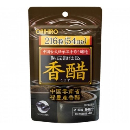 【10個セット】オリヒロ 香醋カプセル徳用 216粒 ×10個セット 【正規品】【ori】 ※軽減税率対象品【t-8】 【10個セット】オリヒロ 香醋カプセル徳用 216粒 ×10個セット 【正規品】【ori】 ※軽減税率対象品【t-8】