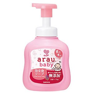 【12個セット】 アラウベビー 泡全身ソープ 本体(450ml)×12個セット　1ケース分 【正規品】【mor】【ご注文後発送までに1週間前後頂戴する場合がございます】 【dcs】 1