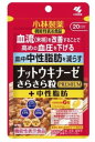 小林製薬の機能性表示食品 ナットウキナーゼ さらさら粒 プレミアムプラス中性脂肪(120粒入)【正規品】 ※軽減税率対象品【t-10】 1