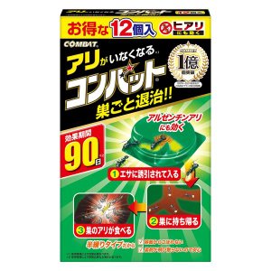 【10個セット】 KINCHO アリがいなくなるコンバット(12個入)×10個セット 【正規品】