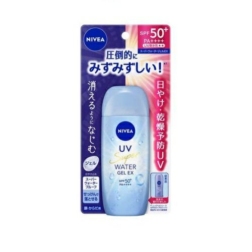 【5個セット】 花王 ニベアUV ウォータージェルEX(80g)×5個セット【正規品】