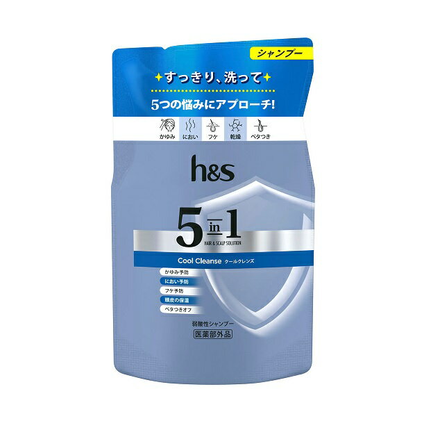 P&G h&s 5in1 クールクレンズ シャンプー 詰替(290g)【正規品】