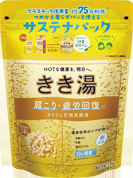 きき湯 カリウム芒硝炭酸湯　360g 商品説明 『きき湯 カリウム芒硝炭酸湯　360g』 つめかえ要らずパッと使えるサステナパックニリニュアル 温泉化学の粒が効く 肩こり、疲労回復に 効能 疲労回復、肩のこり、腰痛、神経痛、リウマチ、うちみ、くじき、荒れ性、しっしん、あせも、にきび、しもやけ、ひび、あかぎれ、冷え症、産前産後の冷え症、痔 【きき湯 カリウム芒硝炭酸湯　360g　詳細】 原材料など 商品名 きき湯 カリウム芒硝炭酸湯　360g 原材料もしくは全成分 有効成分 塩化K、炭酸水素Na、炭酸Na、乾燥硫酸ナトリウム その他成分 フマル酸、DL−リンゴ酸、L−グルタミン酸ナトリウム、コメヌカ油（リッチオリザ）、酸化Mg、POE（カプリル・カプリン酸）グリセリル、PVP、PEG（120）、軽質イソパラフィン、エチレンジアミンテトラPOE・POP、無水ケイ酸、BHT、香料、黄4、リボフラビン 販売者 株式会社バスクリン 広告文責 株式会社プログレシブクルー072-265-0007 区分 医薬部外品きき湯 カリウム芒硝炭酸湯　360g ×3個セット