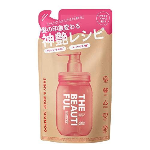 アミノメイソン シャイニー&モイスト シャンプー / 詰め替え / 400ml / ゼラニウム&ローズの香り