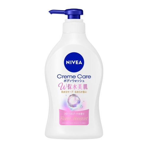 ニベア クリームケア ボディウォッシュ W保水美肌 フローラルブーケの香り ポンプ(470ml)【正規品】 ニベア クリームケア ボディウォッシュ W保水美肌 フローラルブーケの香り ポンプ(470ml)【正規品】