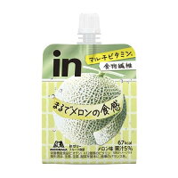 【5個セット】 森永製菓 inゼリー フルーツ食感　メロン　150g×5個セット 【正規品】※軽減税率対象品