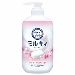 【20個セット】 ミルキィボディソープ フローラルせっけんの香り ポンプ(500ml)×20個セット【正規品】