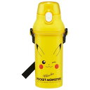 【72個セット】【1ケース分】 スケーター 水筒 直飲み プラスチック 大容量 ピカチュウ(480ml)×72個セット 1ケース分 【正規品】(3)