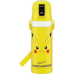 【24個セット】【1ケース分】 スケーター Skater ポケモン 超軽量ダイレクトボトル 470ml ピカチュウフェイス柄×24個セット 1ケース分 【正規品...
