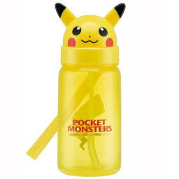 スケーター ダイカットストロー式ブローボトル ポケットモンスター ピカチュウ(350ml)【正規品】