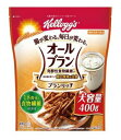 ケロッグ オールブラン ブランリッチ 大容量 商品説明 『ケロッグ オールブラン ブランリッチ 大容量』 ◆食物繊維たっぷりの小麦ブランのシリアルです。ファイバースティック形状。 ◆1食(40g)で1.8食分(11.0g)※の食物繊維がとれます。 ◆機能性関与成分：小麦ブラン由来アラビノキシラン 4.4g／40gあたり ※日本人の食事摂取基準(2020年版)目標量18g(女性15〜64歳)の1／3である6g分を1食として ※本品1食分40gに対して、白米ご飯1杯(150g)を比較した場合。 ◆機能性表示食品：E421 届出表示：本品には小麦ブラン由来アラビノキシランが含まれます。 小麦ブラン由来アラビノキシランは、発酵性の食物繊維で、善玉菌とよばれる腸内の酪酸菌を増やし、酪酸を増加させることにより、腸内環境を改善することが報告されています。 また、小麦ブラン由来アラビノキシランはお腹の調子を整え便通を改善することが報告されています。 ◆栄養成分 1食分(40g)当たりエネルギー・・・141kcal、たんぱく質・・・6.0g、脂質・・・1.7g、炭水化物・・・30.9g、食塩相当量・・・0.5g、糖質…19.9g、食物繊維…11.0g、鉄…5.0mg、ビタミンB1・・・0.70mg、ビタミンB2・・・1.00mg、ナイアシン・・・6.0mg、機能性関与成分小麦ブラン由来アラビノキシラン・・・4.4g ケロッグ オールブラン ブランリッチ 大容量　詳細 原材料など 商品名 ケロッグ オールブラン ブランリッチ 大容量 原材料もしくは全成分 小麦ブラン、砂糖、麦芽エキス、食塩 ／ ナイアシン、鉄、ビタミンB2、ビタミンB1 保存方法 高温多湿の場所をさけて保存してください。 内容量 400g 販売者 日本ケロッグ 保健機能食品表示 (届出番号) E421　小麦ブラン由来アラビノキシラン 届出表示： ・本品には小麦ブラン由来アラビノキシランが含まれます。 ・小麦ブラン由来アラビノキシランは、発酵性の食物繊維で、善玉菌とよばれる腸内の酪酸菌を増やし、酪酸を増加させることにより、腸内環境を改善することが報告されています。 ・また、小麦ブラン由来アラビノキシランはお腹の調子を整え便通を改善することが報告されています。 基準値に占める割合 1食分(40g)当たり小麦ブラン由来アラビノキシラシ：4.4g 1日あたりの摂取目安量 40g ご使用方法 そのまま、または、牛乳、ヨーグルト、豆乳などをかけてお召し上がりください。 品名・名称 朝食シリアル アレルギー物質 小麦 ご使用上の注意 ・本品は、事業者の責任において特定の保健の目的が期待できる旨を表示するものとして、消費者庁長官に届出されたものです。ただし、特定保健用食品と異なり、消費者庁長官による個別審査を受けたものではありません。 ・食べ過ぎにより、一過性におなかがゆるくなることがあります。 ・本品は多量摂取により疾病が治癒したり、より健康が増進するものではありません。一日当たりの摂取目安量をお守りください。 ・本品は、疾病の診断、治療、予防を目的としたものではありません。 ・本品は、疾病に罹患している者、未成年者、妊産婦(妊娠を計画している者を含む。)及び授乳婦を対象に開発された食品ではありません。 ・疾病に罹患している場合は医師に、医薬品を服用している場合は医師、薬剤師に相談してください。 ・体調に異変を感じた際は、速やかに摂取を中止し、医師に相談してください。 ・開封後はチャックを閉め、湿気をさけて保管の上、お早めにお召し上がりください。 ・この製品は特定原材料中、小麦を使用した設備で製造しています。 ・食生活は、主食、主菜、副菜を基本に、食事のバランスを。 原産国 オーストラリア 広告文責 株式会社プログレシブクルー072-265-0007 区分 機能性表示食品(E421)ケロッグ オールブラン ブランリッチ 大容量(400g)×5個セット