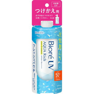 ビオレ UV アクアリッチ ライトアップエッセンス フレッシュパウチ つけかえ用(120g)【正規品】