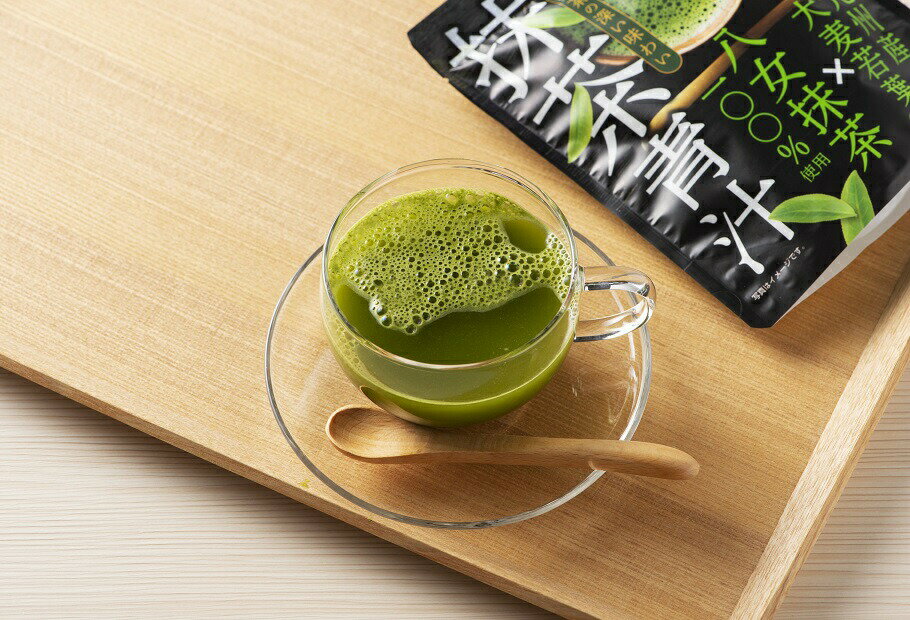 【10個セット】 新日配薬品 抹茶青汁(1.5g×10袋)×10個セット 【正規品】※軽減税率対象品