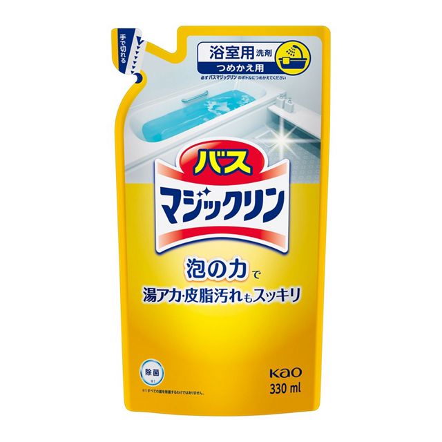 【24個セット】【1ケース分】 バスマジックリン 泡立ちスプレー つめかえ用 (330mL) ×24個セット　1ケース分 【正規品】【dcs】