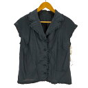 【中古】ユーズドフルギ USED古着 guy laroche フリルブラウス レディース 表記無(4)
