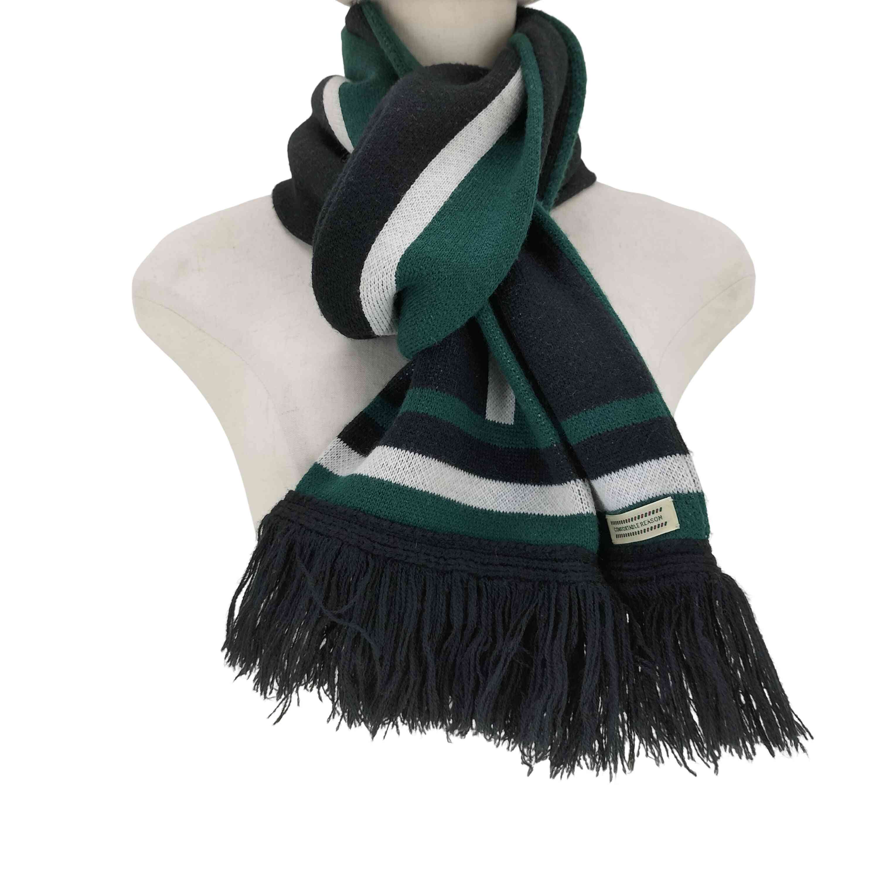 【中古】コンフォータブルリーズン COMFORTABLE REASON 23AW Reversible Scarf マフラー メンズ 表記無