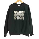 【中古】ジャージーズ JERZEES BULLDOGS WN THE PITCH プリントスウエット メンズ import:L