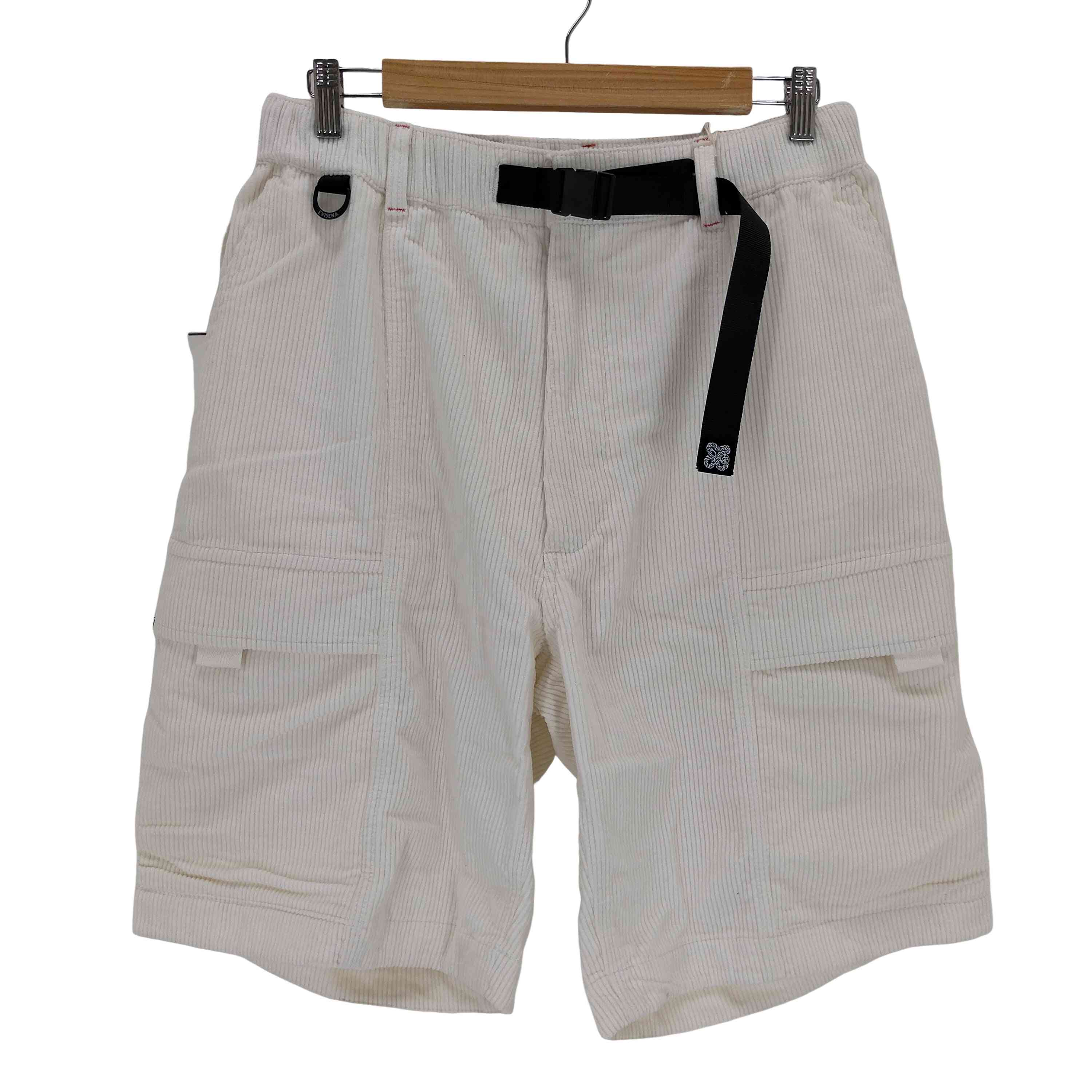 【中古】エビセンスケートボーズ Evisen skateboards STITCHED CORDUROY SHORTS メンズ JPN：M
