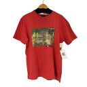 【中古】ユーズドフルギ USED古着 90s SCHOOL OF HARD KNOCKS プリント S/S Tシャツ メンズ import:M