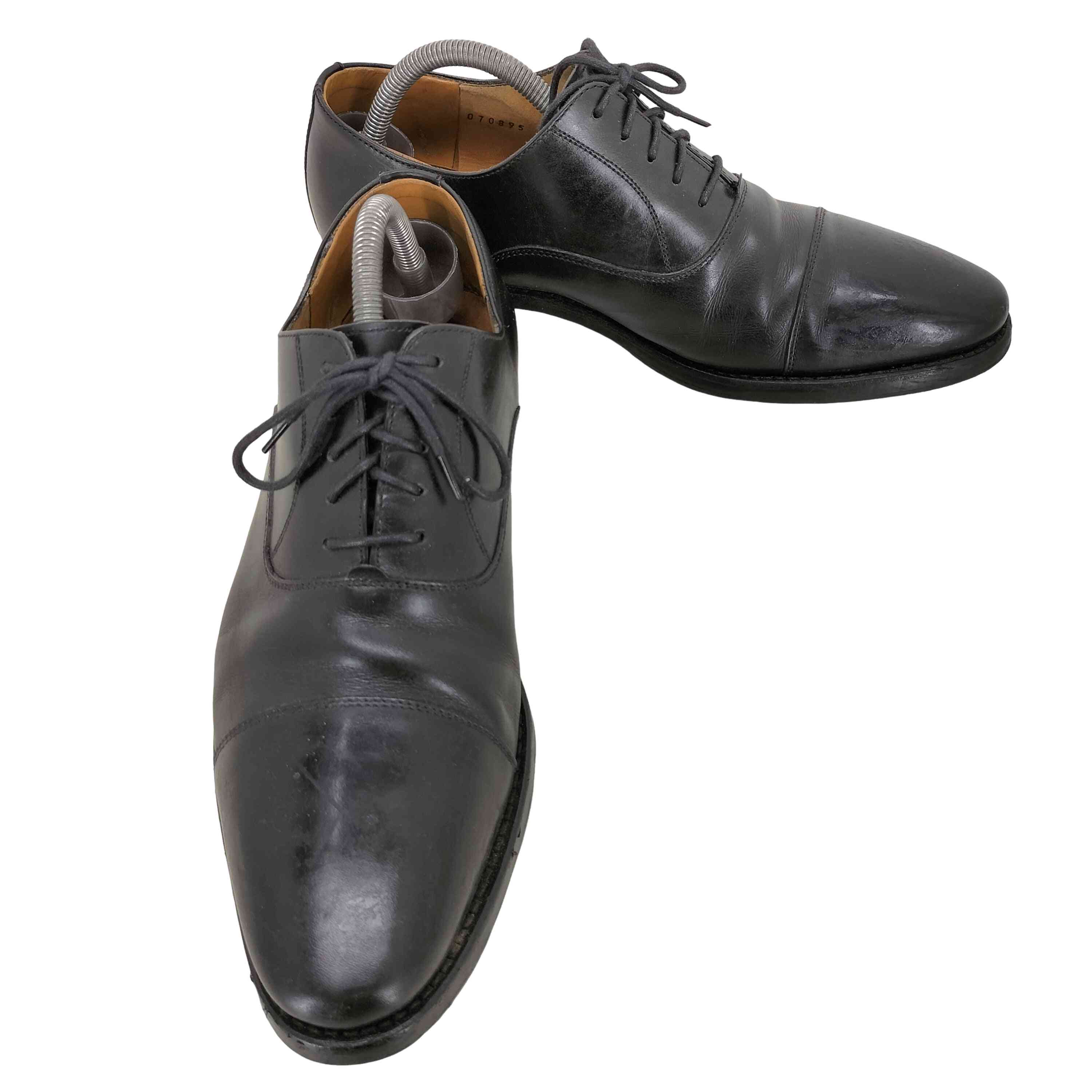 【中古】バーウィック Berwick 1251 ストレートチップ レザーシューズ メンズ UK:8