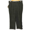 【中古】サンヨー SANYO ウール カシミヤ コーデュロイ 2タック パンツ メンズ 表記無(4)