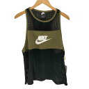 【中古】ナイキ NIKE MESH RACERBACK TANK メッシュ タンクトップ レディース import:XL