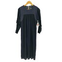 【中古】フミエタナカ FUMIE=TANAKA 素材 long op ネイビー レディース JPN:2