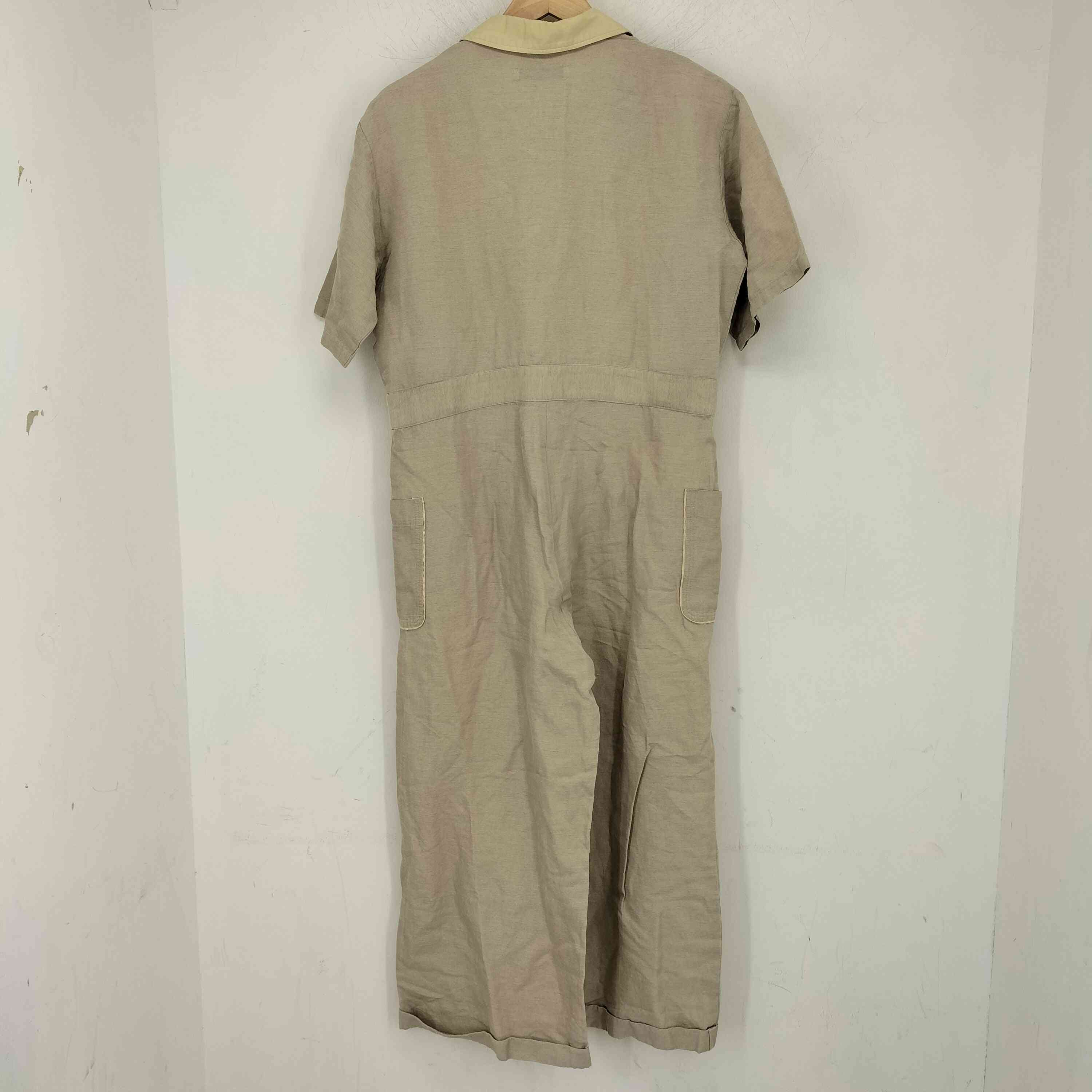 BAZZSTORE ブランド古着バズストアの【中古】パブリックトウキョウ PUBLIC TOKYO バイカラーオーバーオール レディース FREE｜アングル2