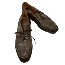 【中古】フローシャイム The Florsheim varsity ウイングチップレザーシューズ メンズ JPN：42