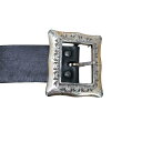 【中古】ユーズドフルギ USED古着 IDAM スクエアバックル レザーベルト レディース ONE SIZE