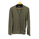【中古】ブラックレーベルクレストブリッジ BLACK LABEL CRESTBRIDGE ウールVネックカーディガン メンズ JPN:XL