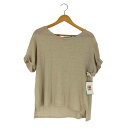 【中古】アクネ Acne WONDER LINEN ワンダー リネン ボートネック Tシャツ レディース import:S