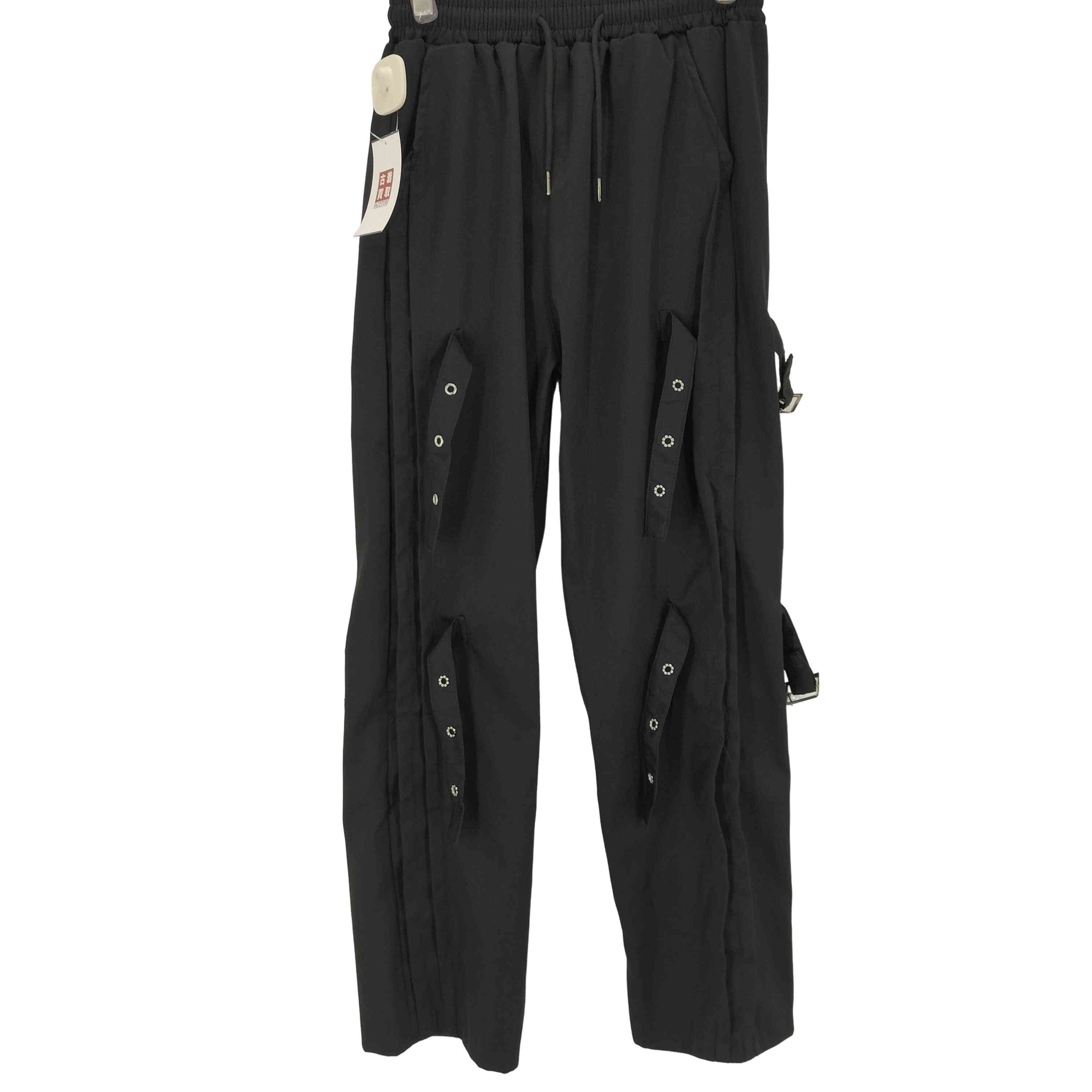 【中古】ユーズドフルギ USED古着 {{MGU}}サイドプリーツボンテージパンツ レディース JPN：XL