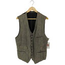 【中古】ワイズフォーメン Ys for men シンチバック リネンジレベスト メンズ JPN:3