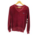 【中古】ザフォックスコレクション THE FOX COLLECTION 80S Vネックベロアプルオーバー メンズ import:L