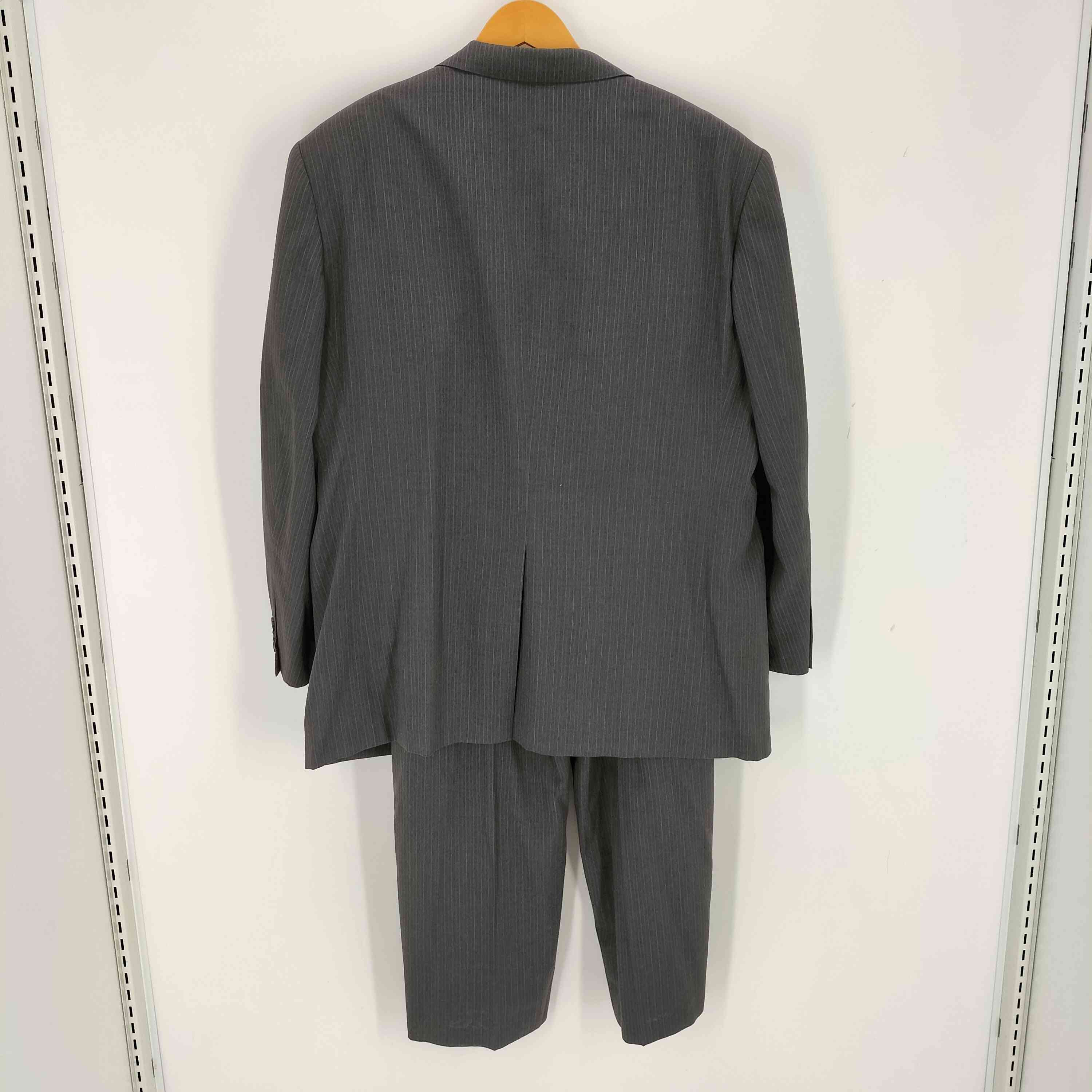 【中古】カンサイヤマモト KANSAI YAMAMOTO SISTY ストライプテーラードジャケット&スラックスパンツ メンズ 102/102/175