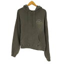 【中古】ビラボン BILLABONG 22SS ビッグシルエット バック プリント パーカー レディース JPN:M